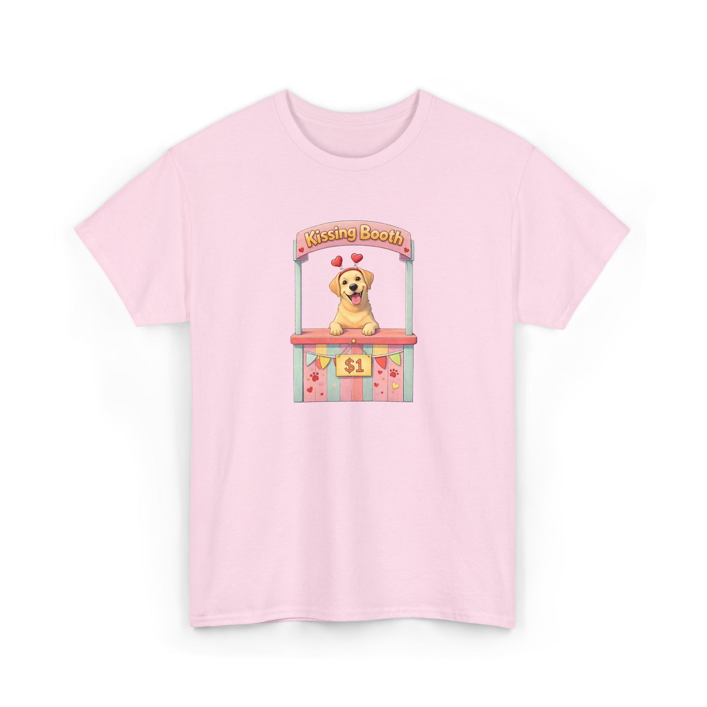 Puppy Kissing Booth - Cotton Tee