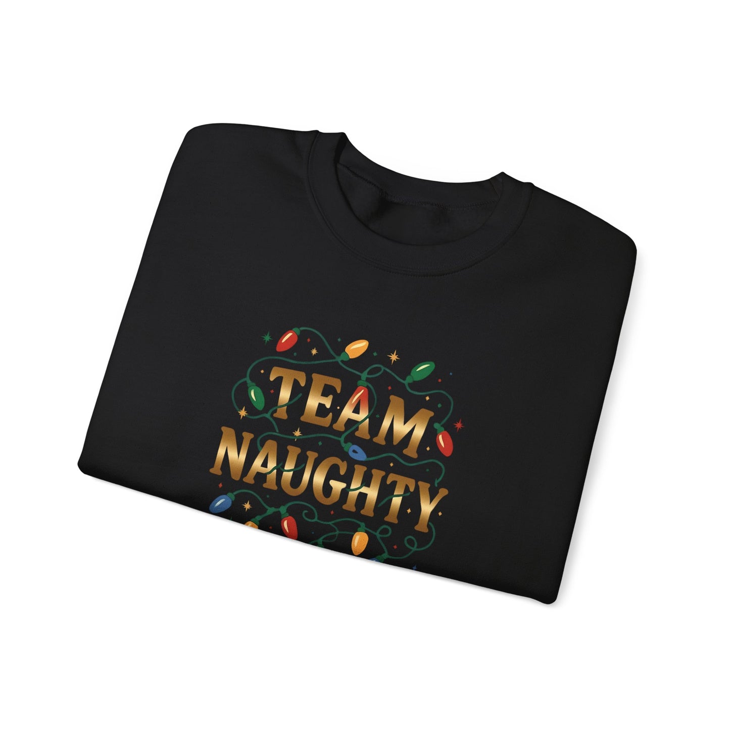 Christmas Team Naughty Festive Sweatshirt