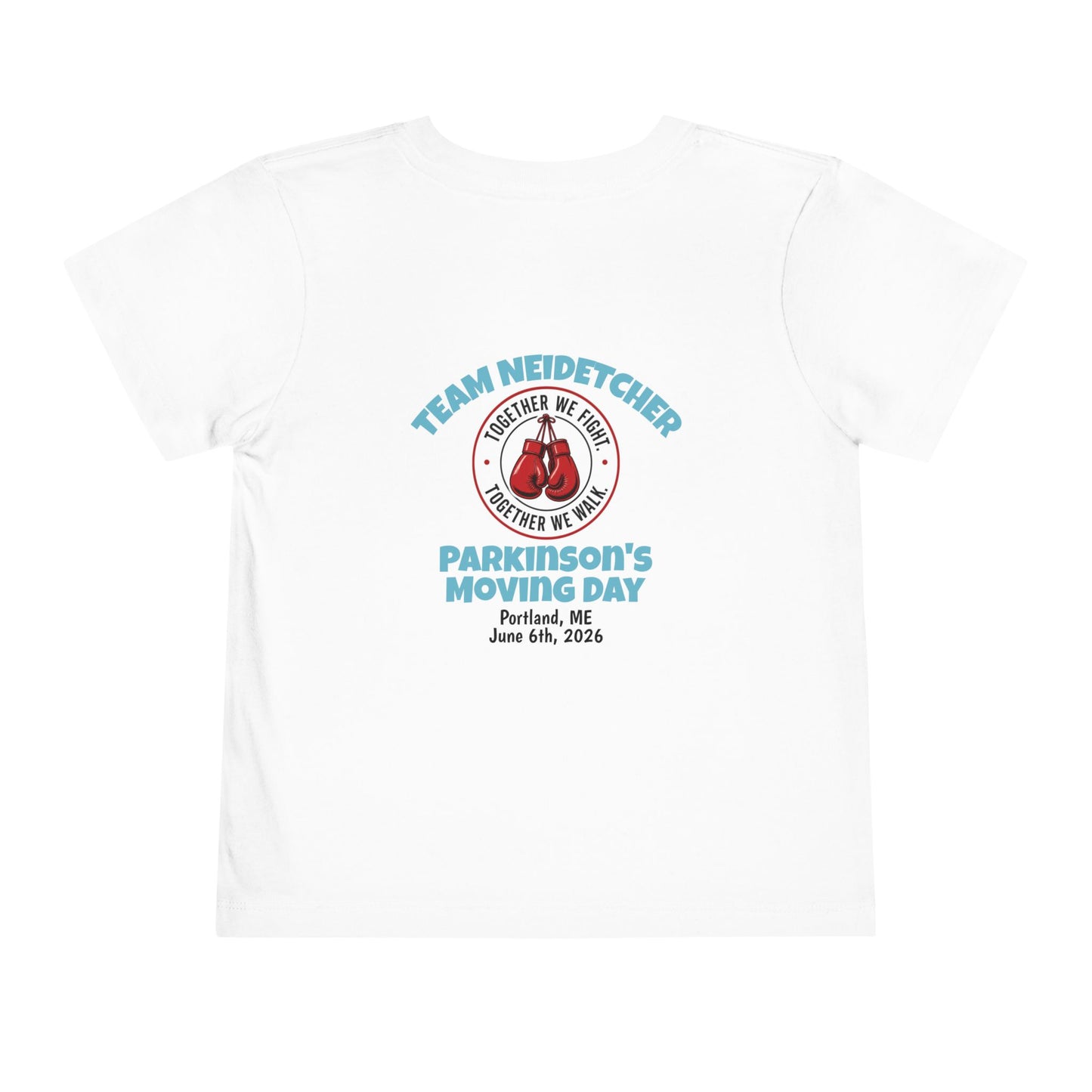 Bella & Canvas 3001T Toddler - Team Neidetcher - TShirt - Parkinson Walk 2026