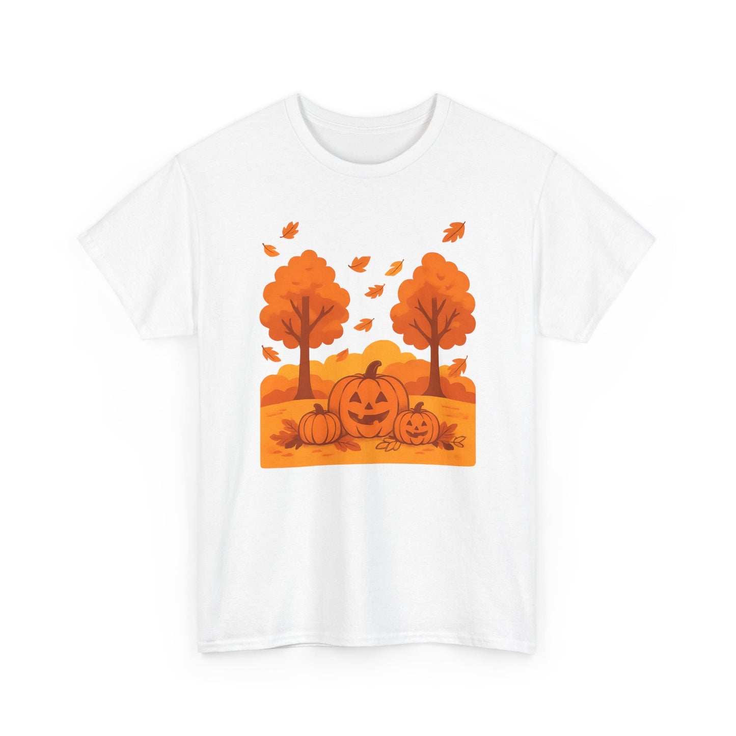 Leaves Falling, Pumpkins Smiling