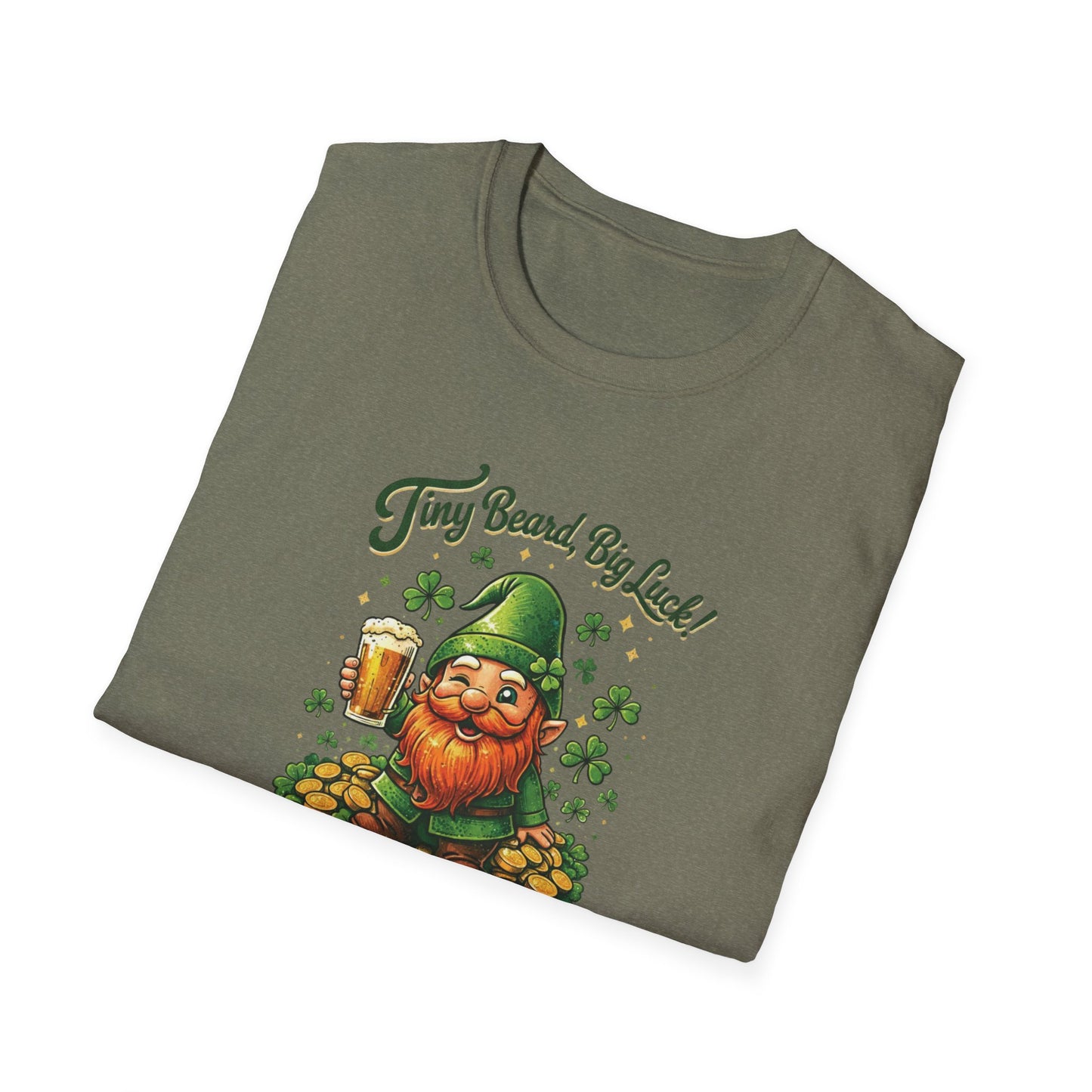 Tiny Beard, Big Luck - T-Shirt