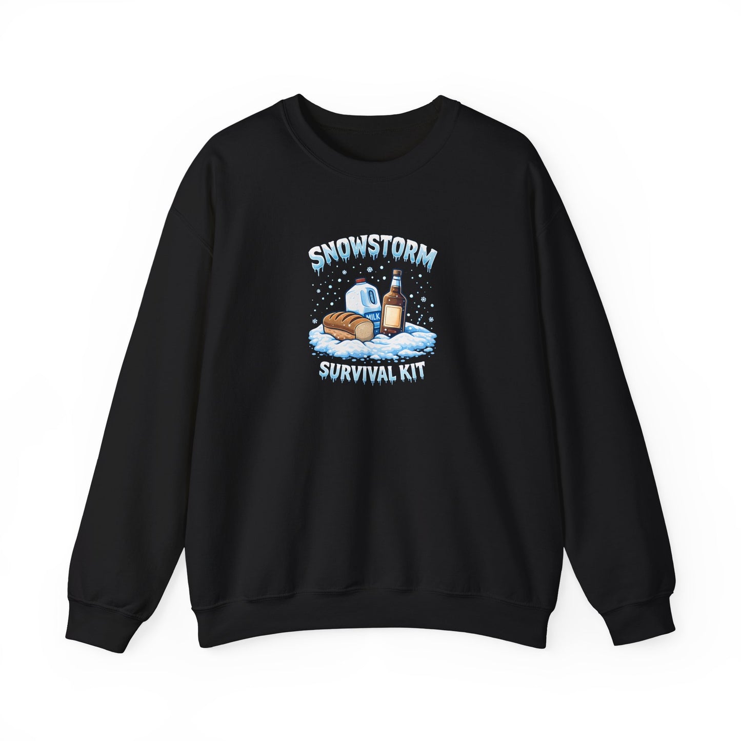 Snowstorm Survival Kit - Crewneck Sweatshirt