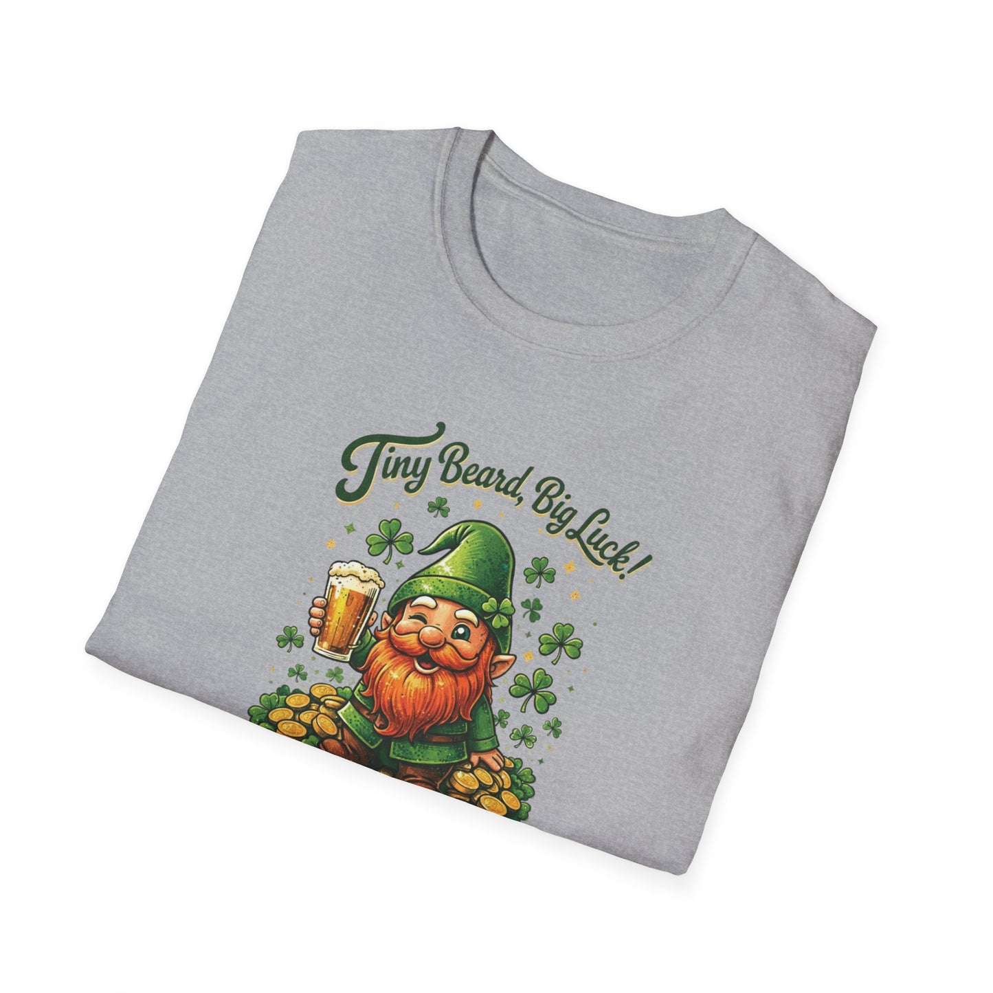 Tiny Beard, Big Luck - T-Shirt