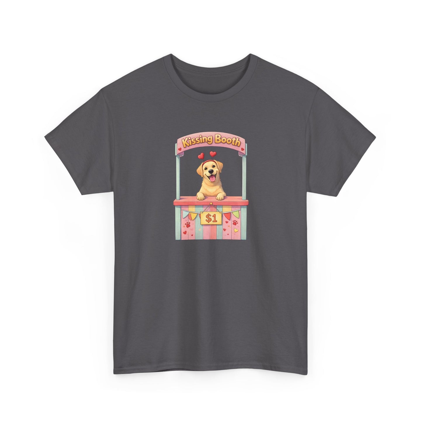 Puppy Kissing Booth - Cotton Tee