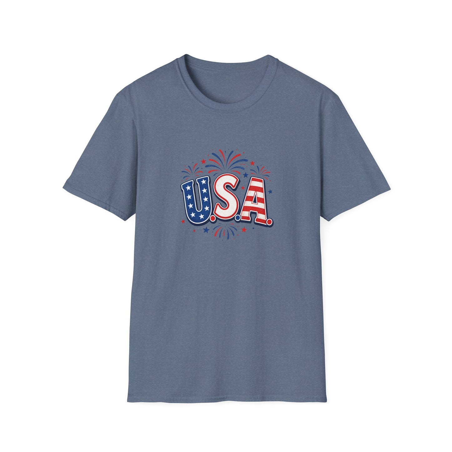 USA 4th of July T-Shirt — Simple Patriotic Tee