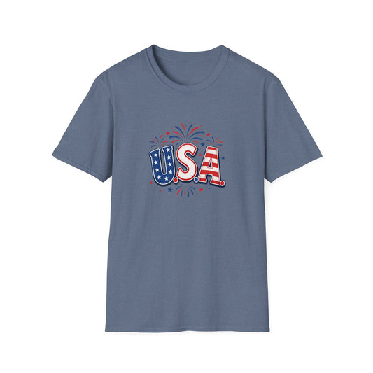 USA 4th of July T-Shirt — Simple Patriotic Tee