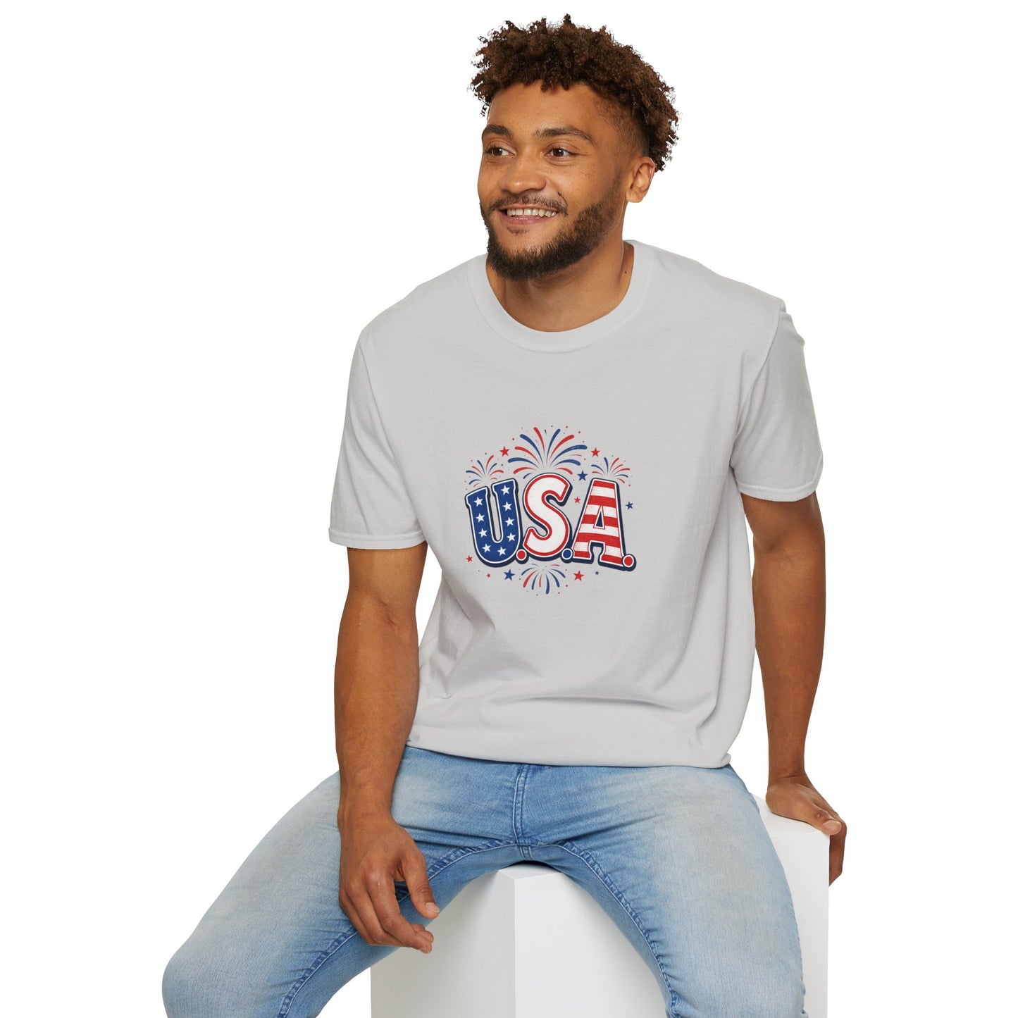 USA 4th of July T-Shirt — Simple Patriotic Tee