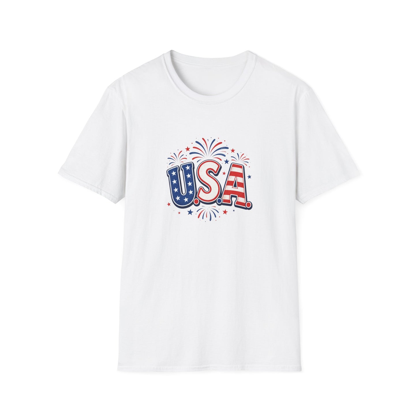 USA 4th of July T-Shirt — Simple Patriotic Tee