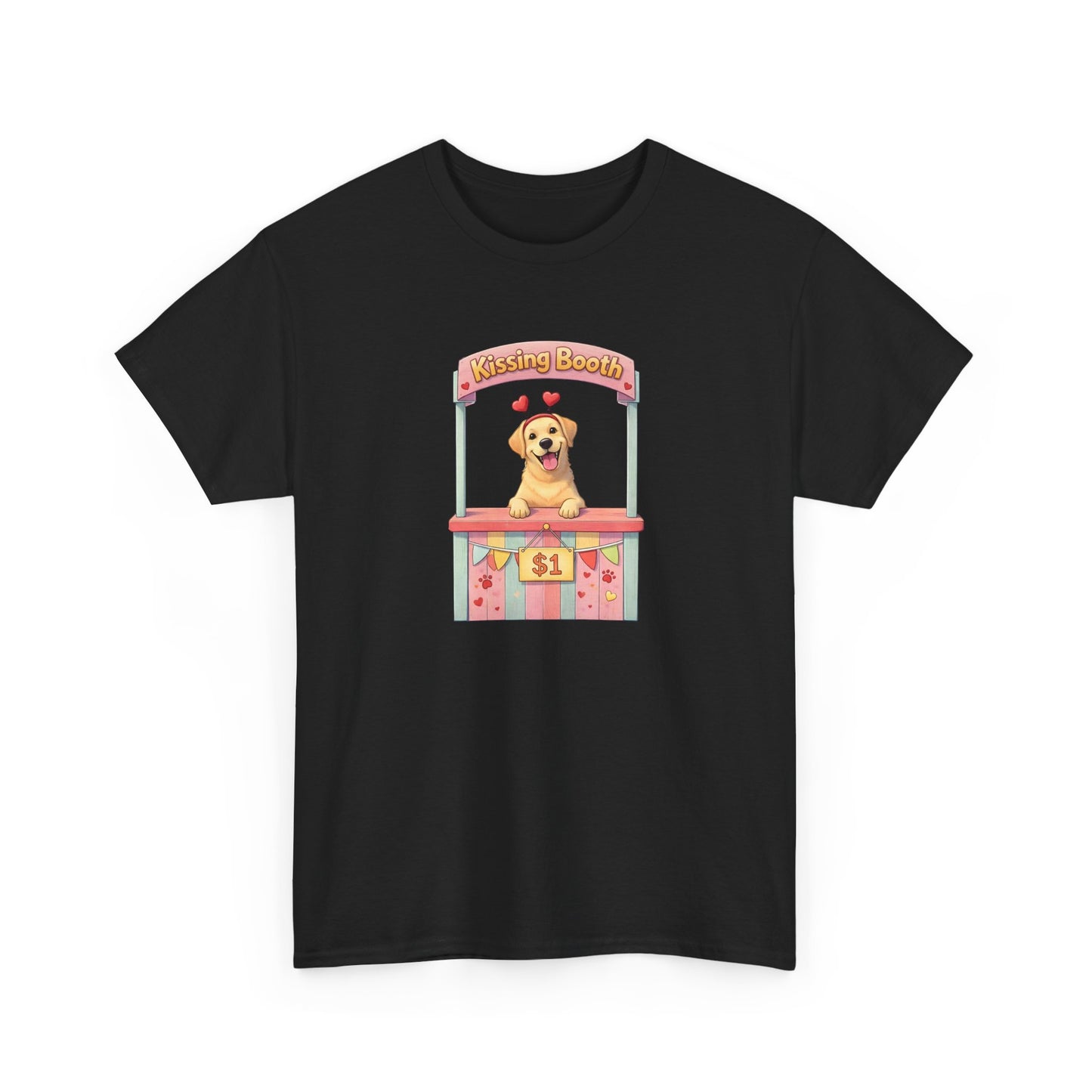 Puppy Kissing Booth - Cotton Tee