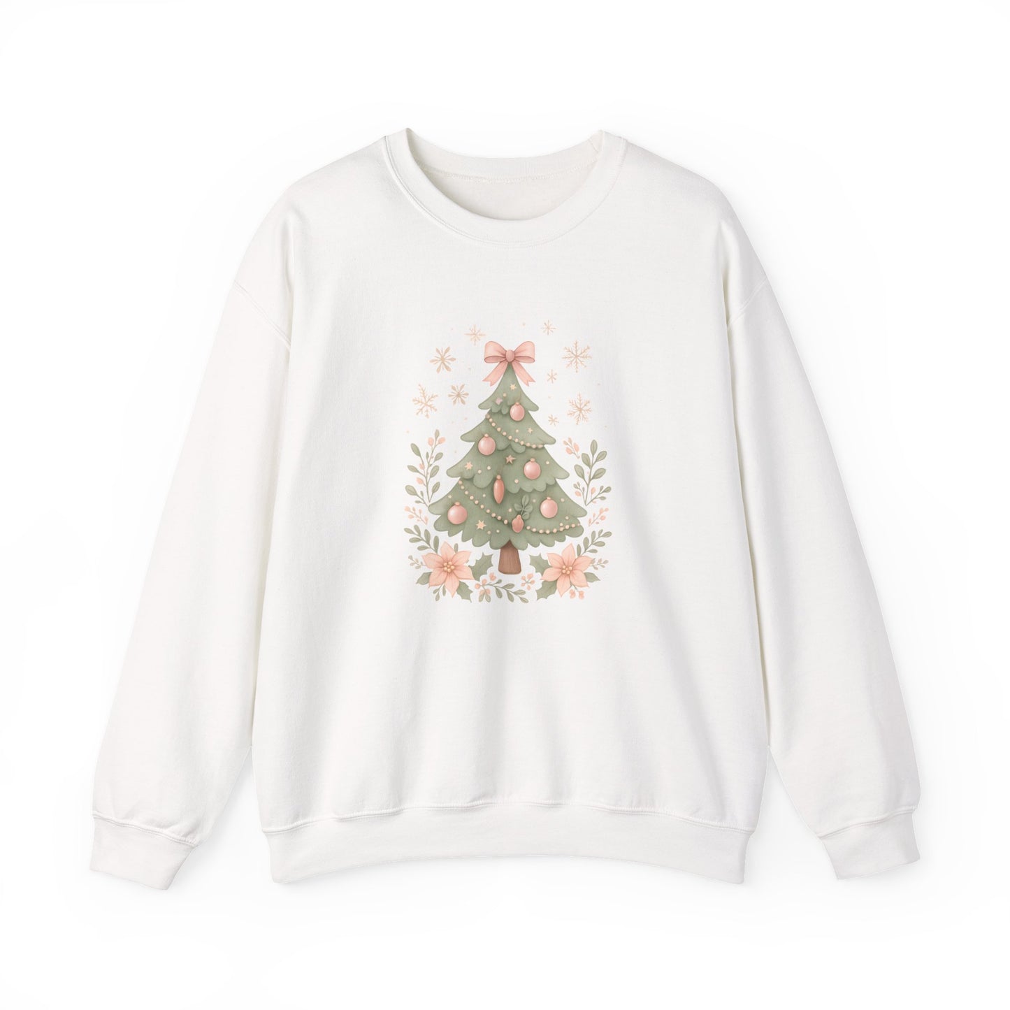 Vintage Christmas Tree - Crewneck Sweatshirt