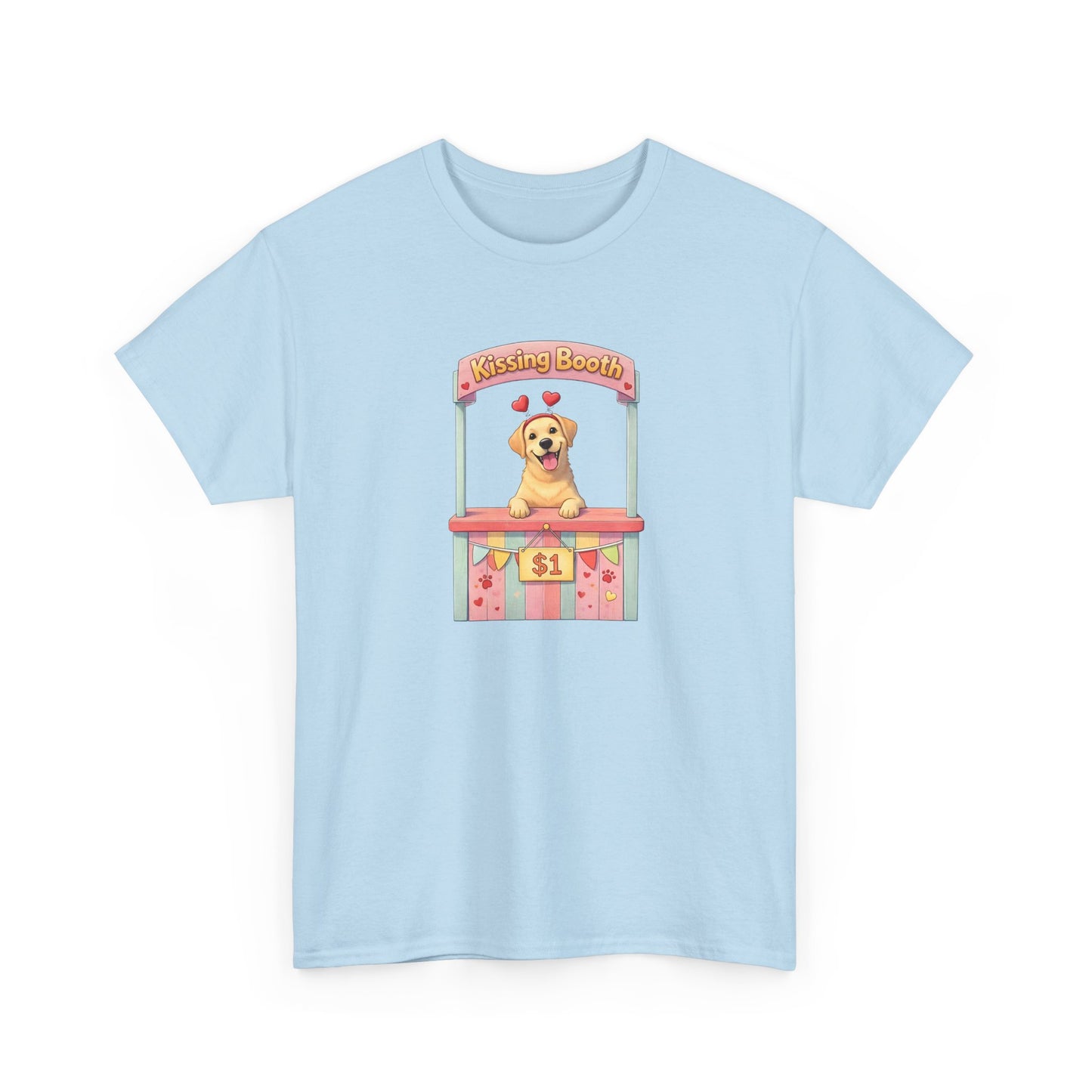 Puppy Kissing Booth - Cotton Tee