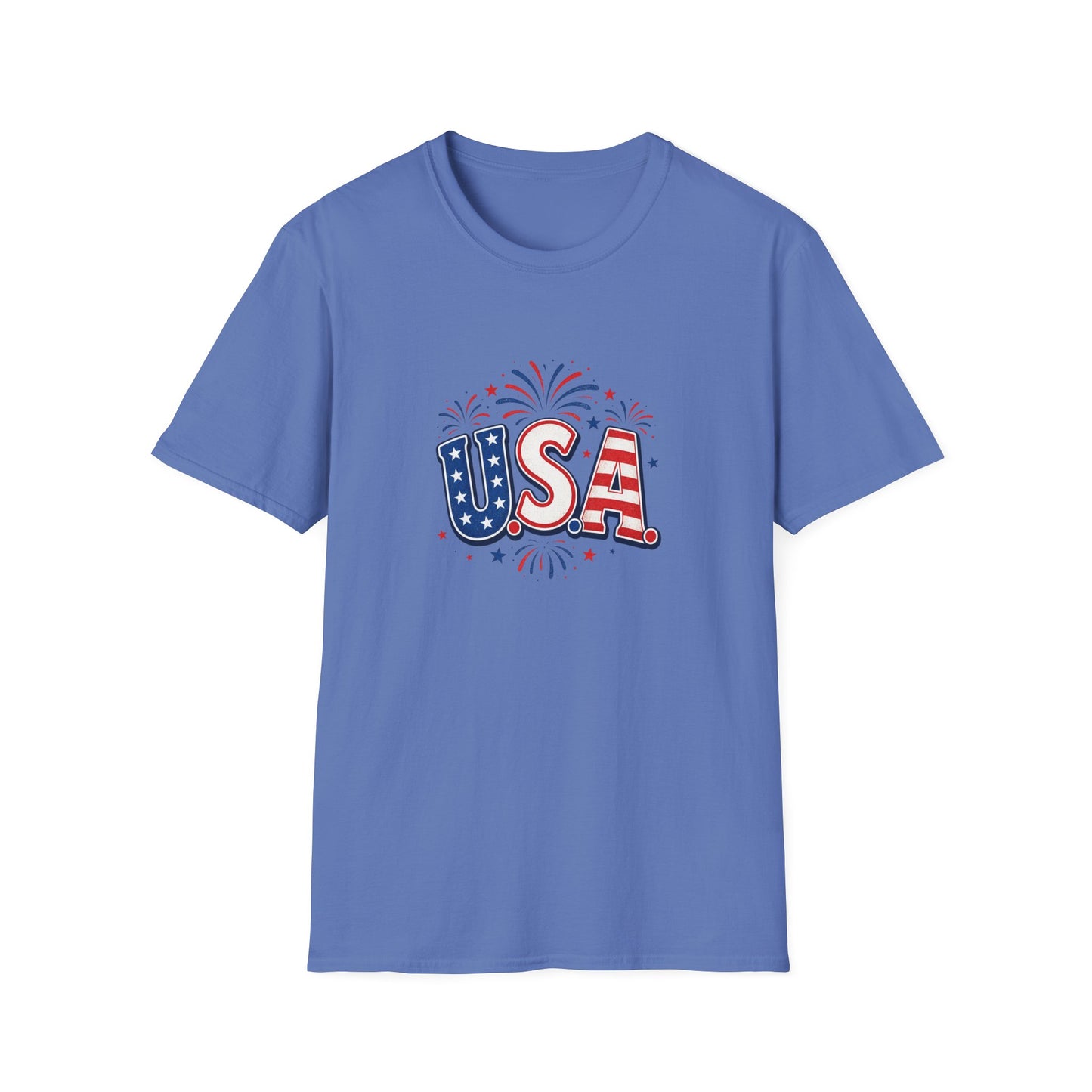 USA 4th of July T-Shirt — Simple Patriotic Tee