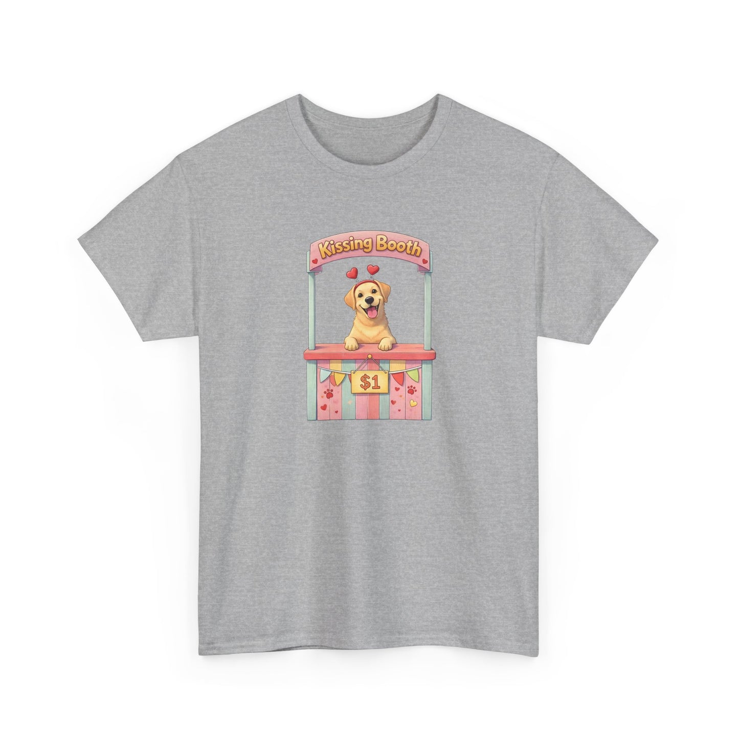 Puppy Kissing Booth - Cotton Tee