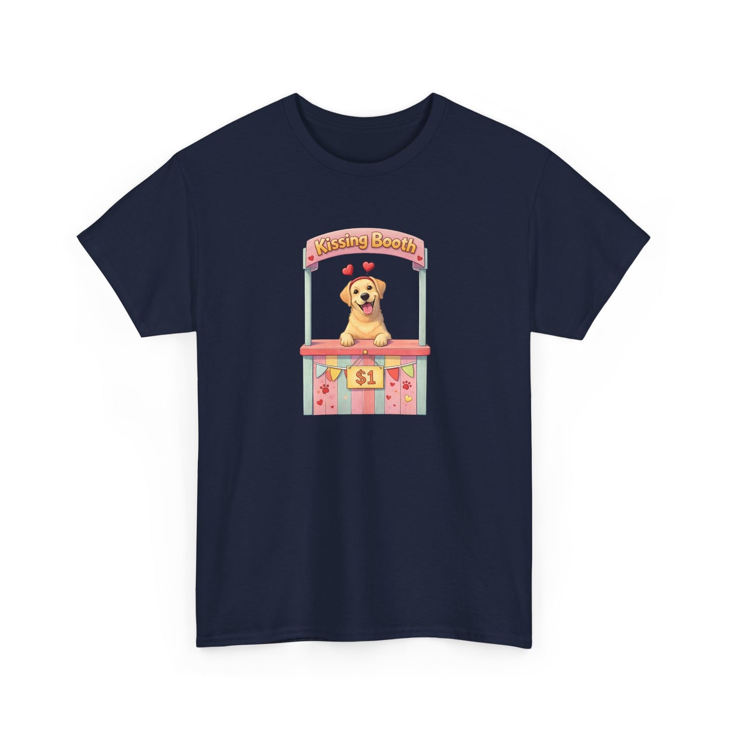 Puppy Kissing Booth - Cotton Tee