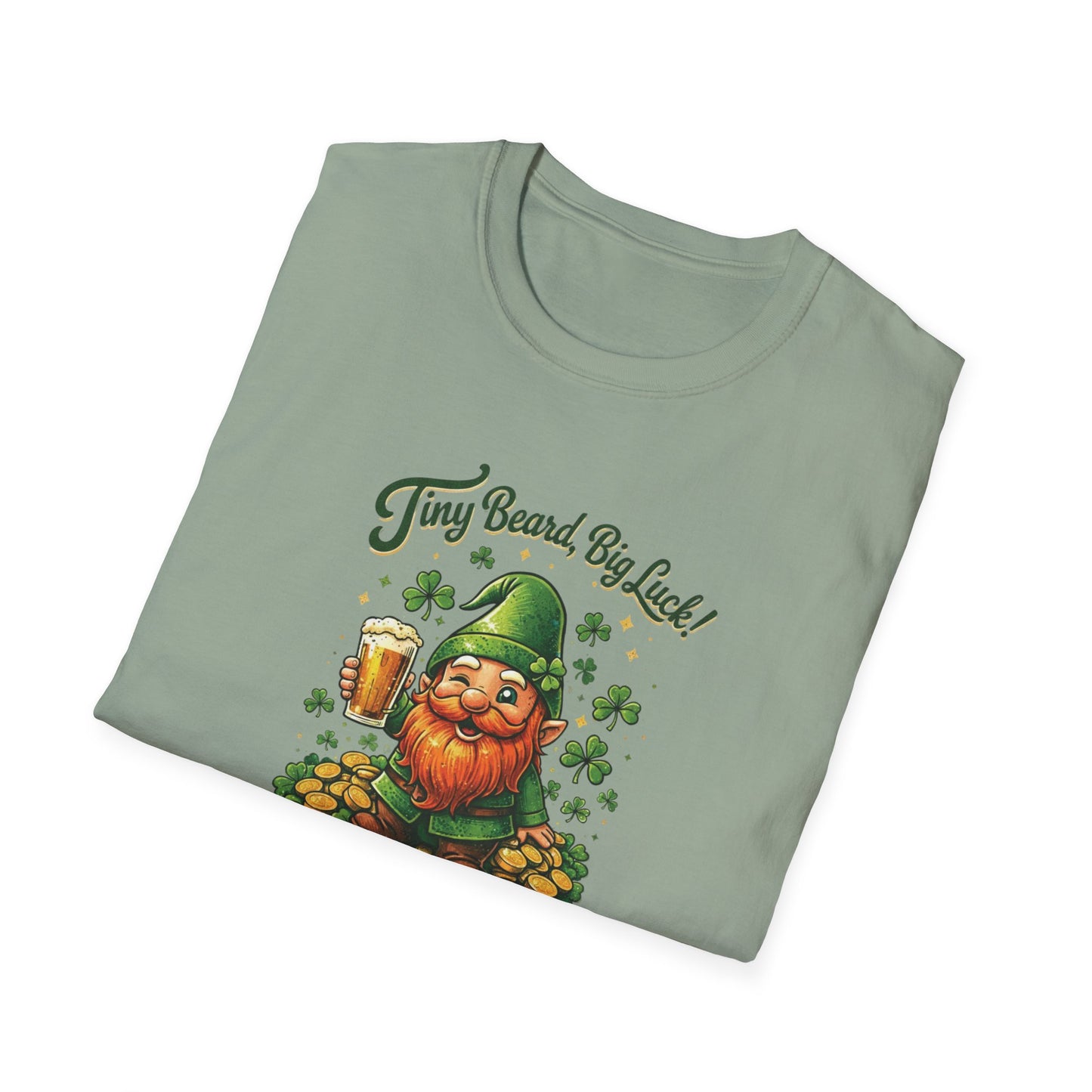 Tiny Beard, Big Luck - T-Shirt