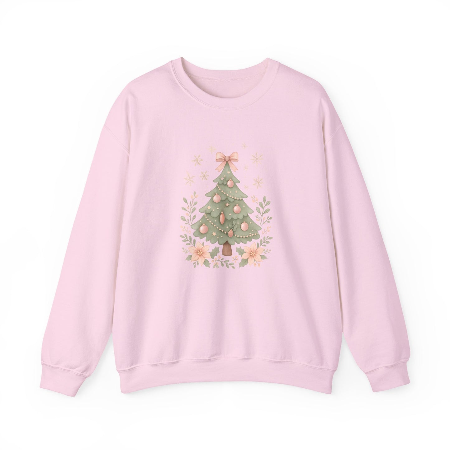 Vintage Christmas Tree - Crewneck Sweatshirt