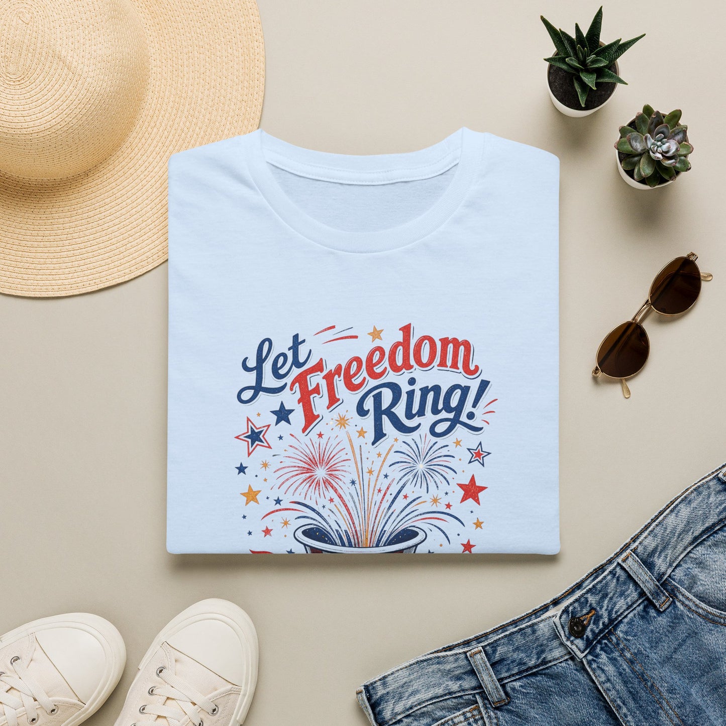 4th of July T-Shirt — Independence Day Patriotic Tee