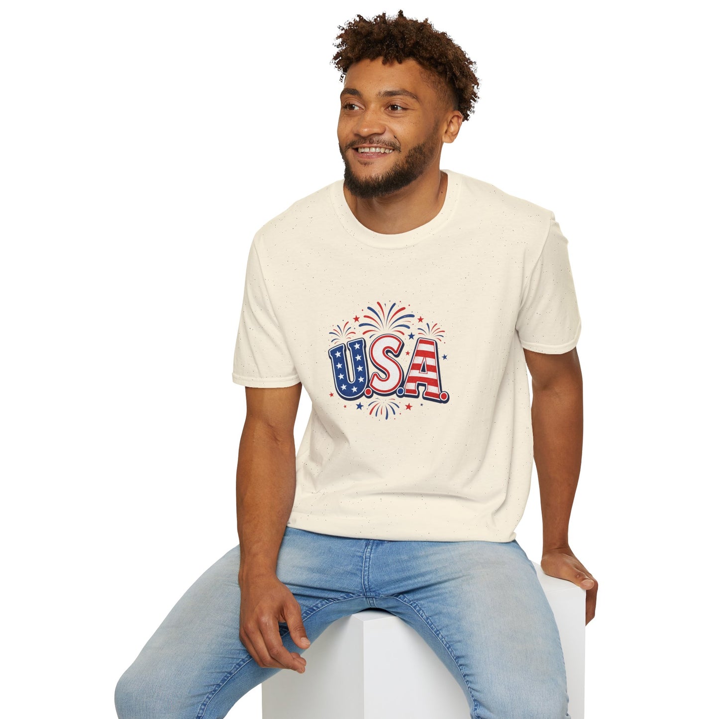 USA 4th of July T-Shirt — Simple Patriotic Tee