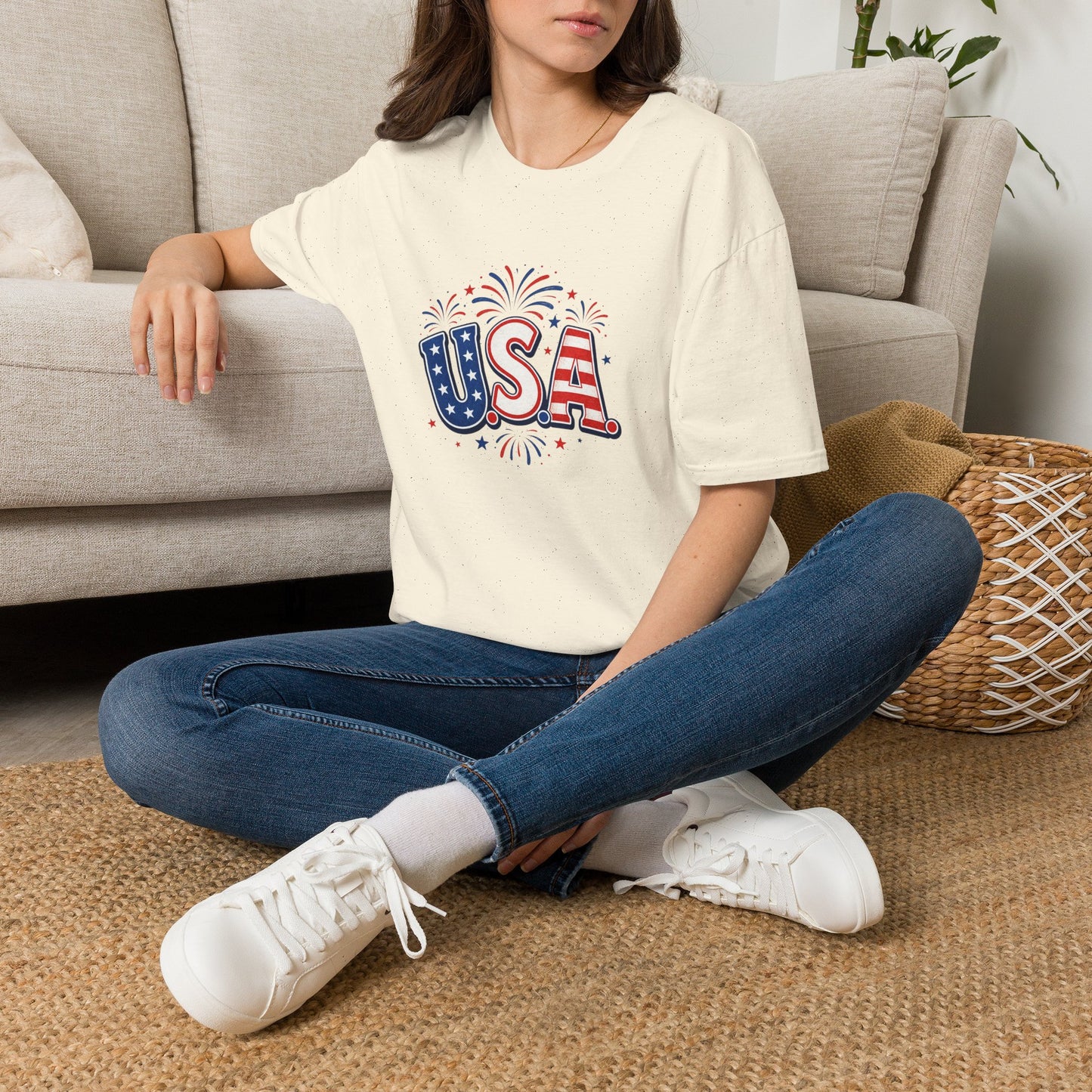 USA 4th of July T-Shirt — Simple Patriotic Tee