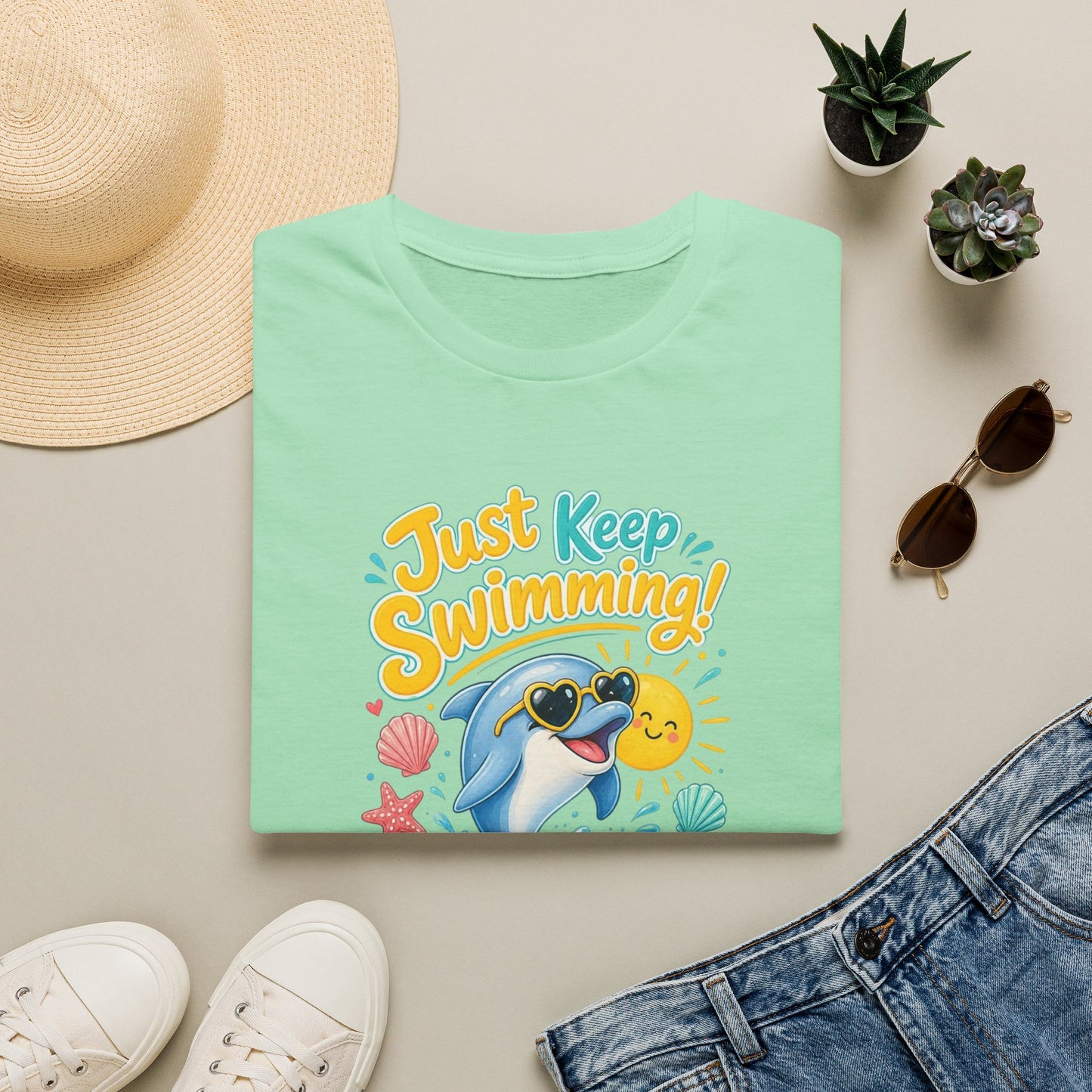 Just Keep Swimming - Tshirt