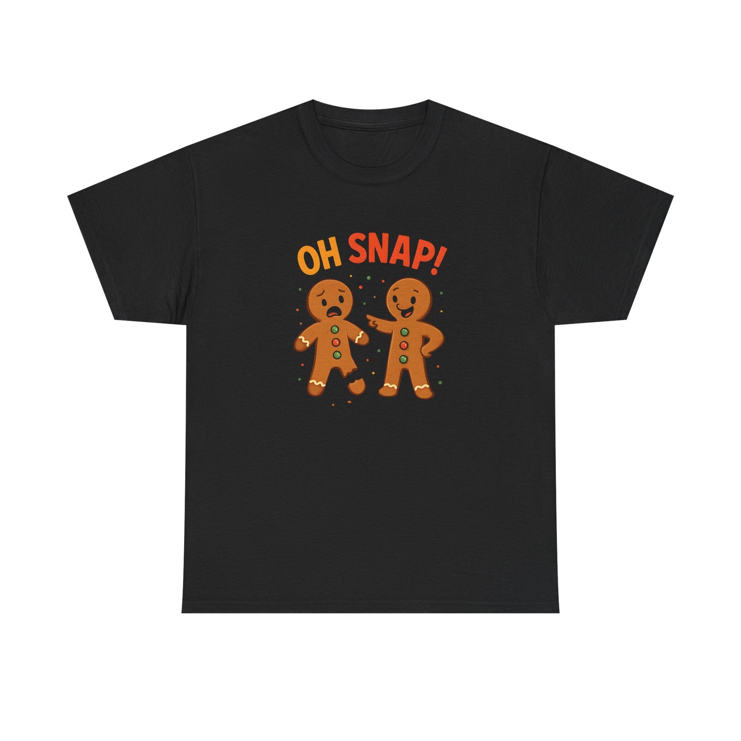 Gingerbread "Oh Snap" Cookie - Cotton Tee