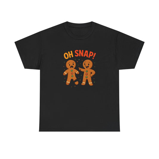 Gingerbread "Oh Snap" Cookie - Cotton Tee