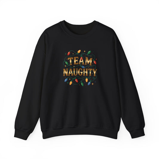 Christmas Team Naughty Festive Sweatshirt