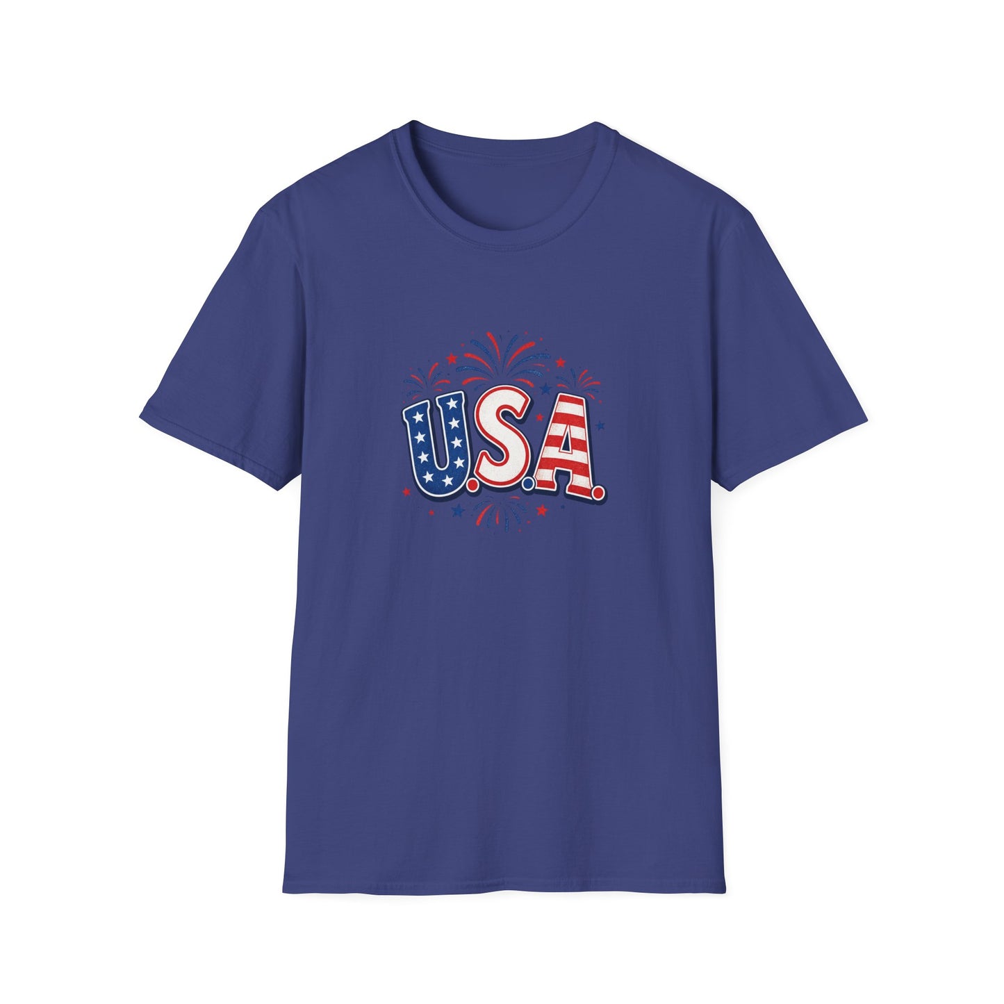 USA 4th of July T-Shirt — Simple Patriotic Tee