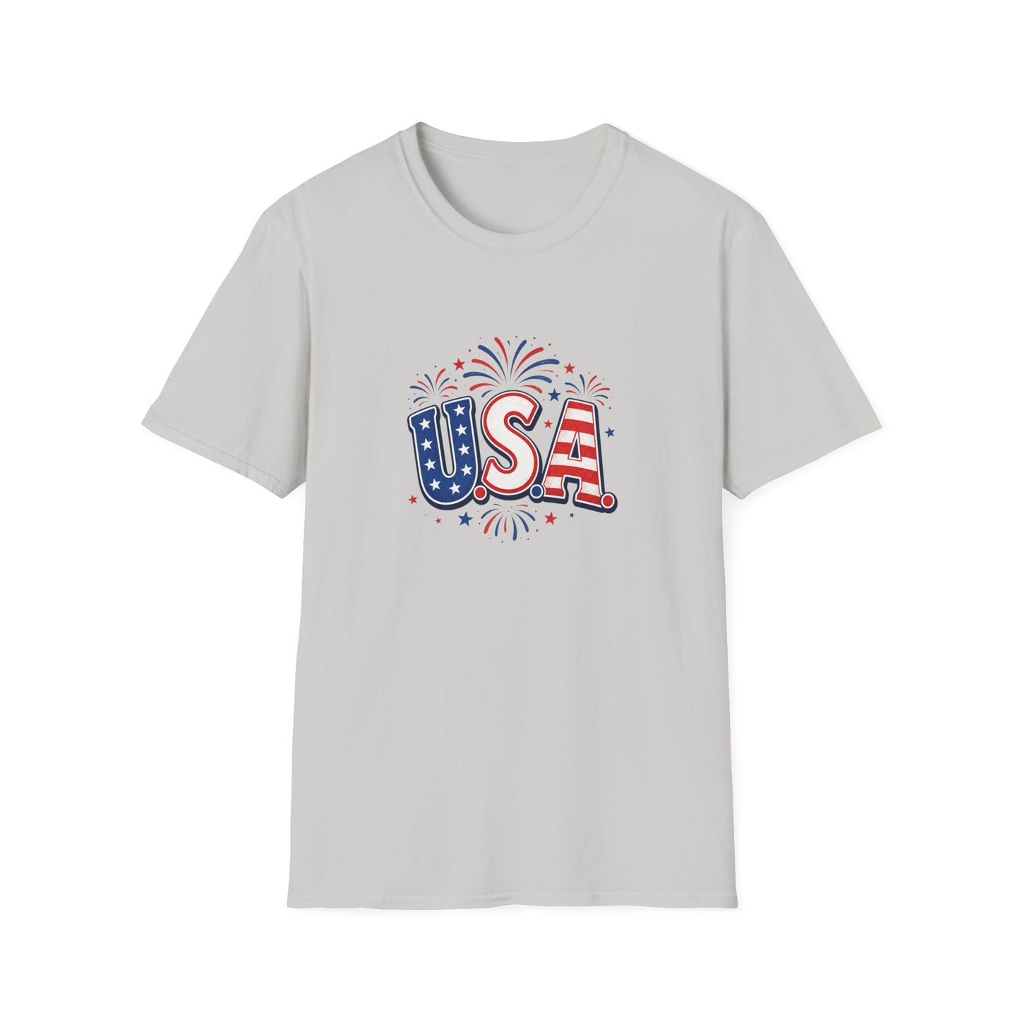 USA 4th of July T-Shirt — Simple Patriotic Tee
