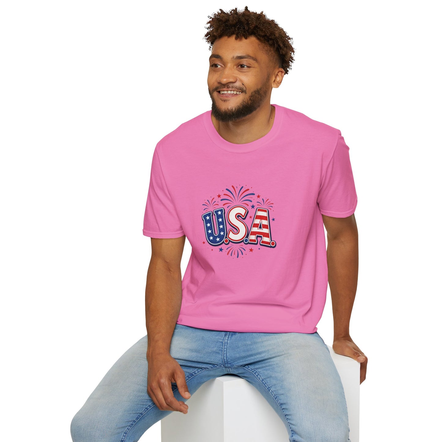 USA 4th of July T-Shirt — Simple Patriotic Tee