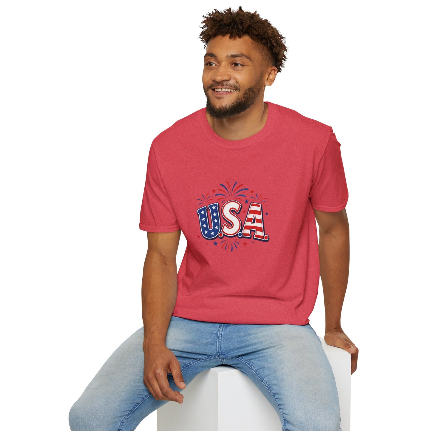 USA 4th of July T-Shirt — Simple Patriotic Tee
