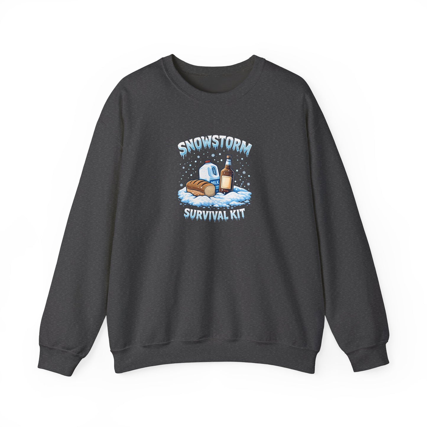 Snowstorm Survival Kit - Crewneck Sweatshirt