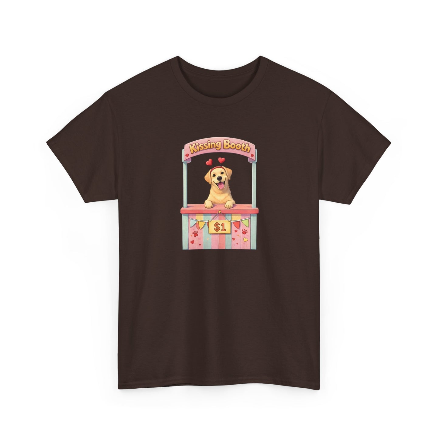 Puppy Kissing Booth - Cotton Tee