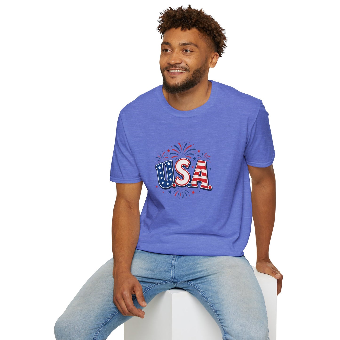 USA 4th of July T-Shirt — Simple Patriotic Tee