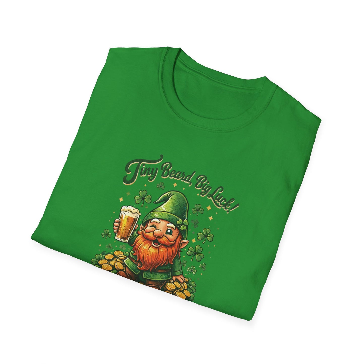 Tiny Beard, Big Luck - T-Shirt