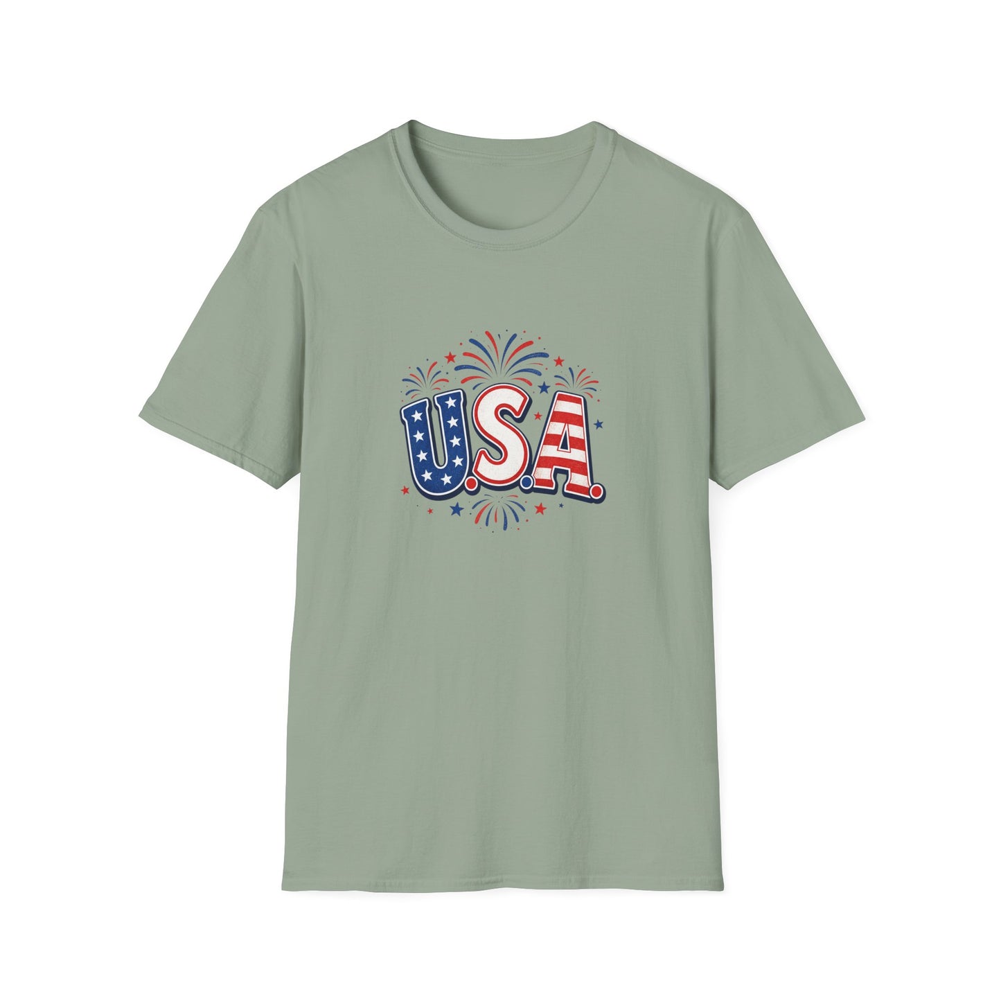 USA 4th of July T-Shirt — Simple Patriotic Tee
