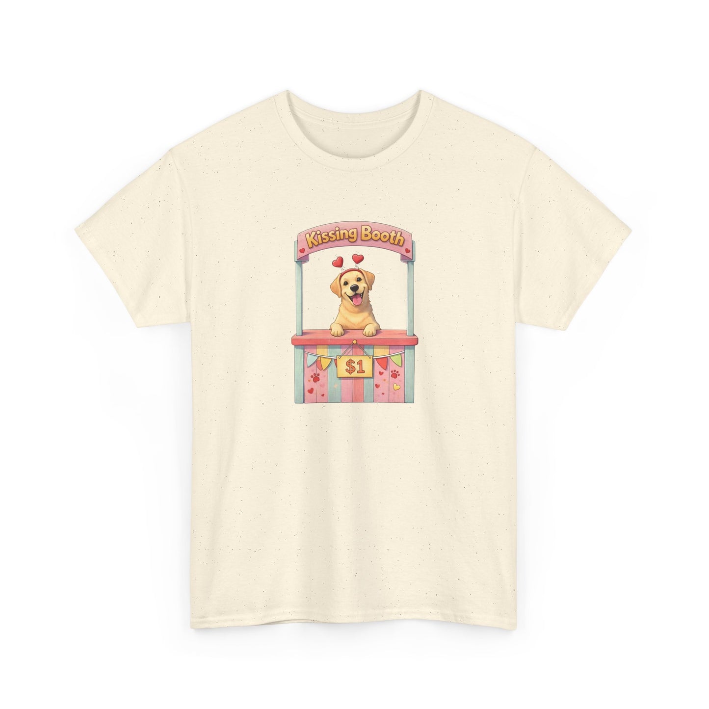 Puppy Kissing Booth - Cotton Tee