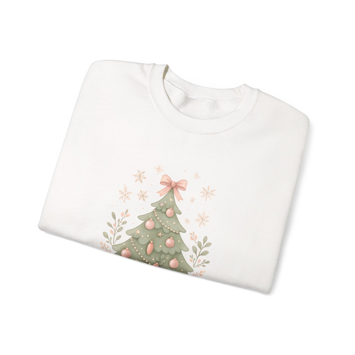 Vintage Christmas Tree - Crewneck Sweatshirt