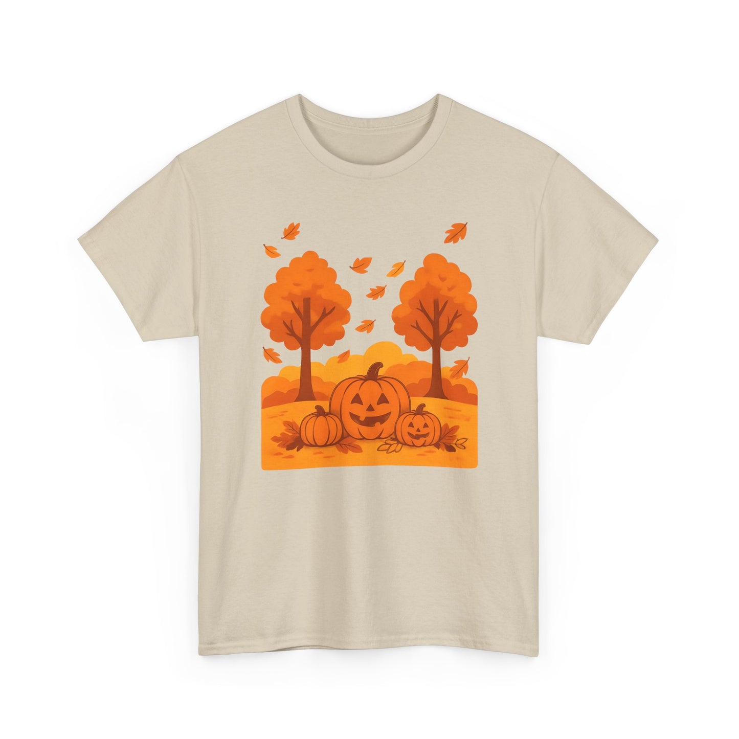 Leaves Falling, Pumpkins Smiling