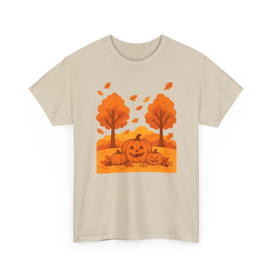 Leaves Falling, Pumpkins Smiling