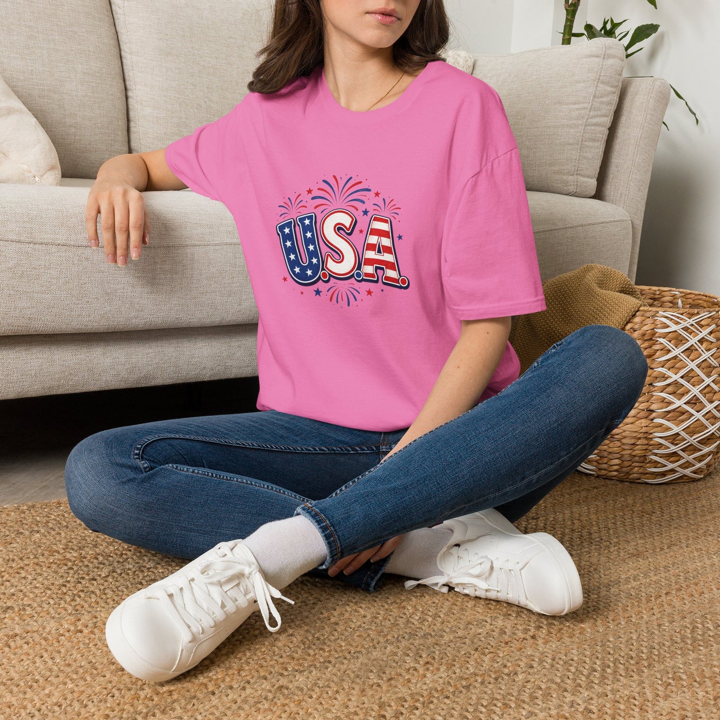 USA 4th of July T-Shirt — Simple Patriotic Tee