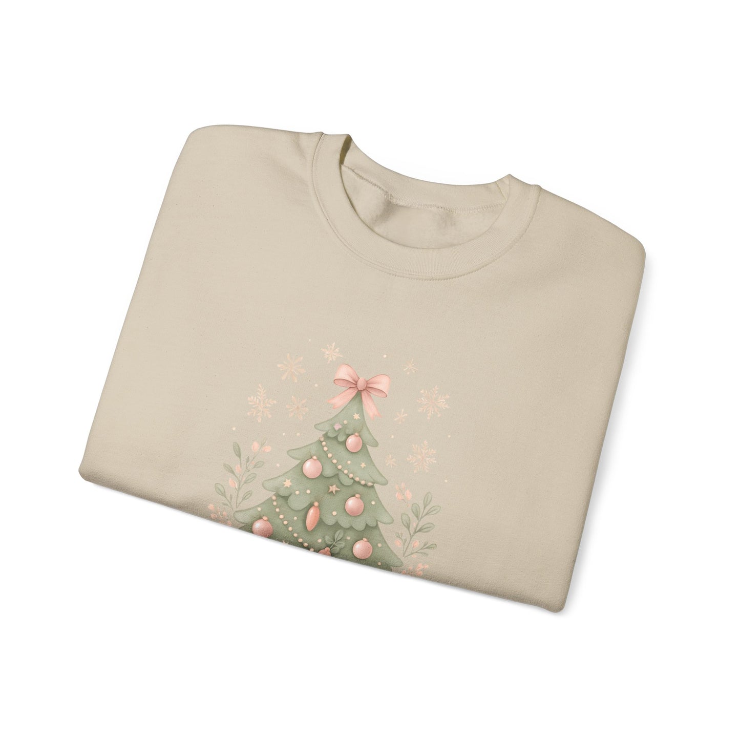 Vintage Christmas Tree - Crewneck Sweatshirt