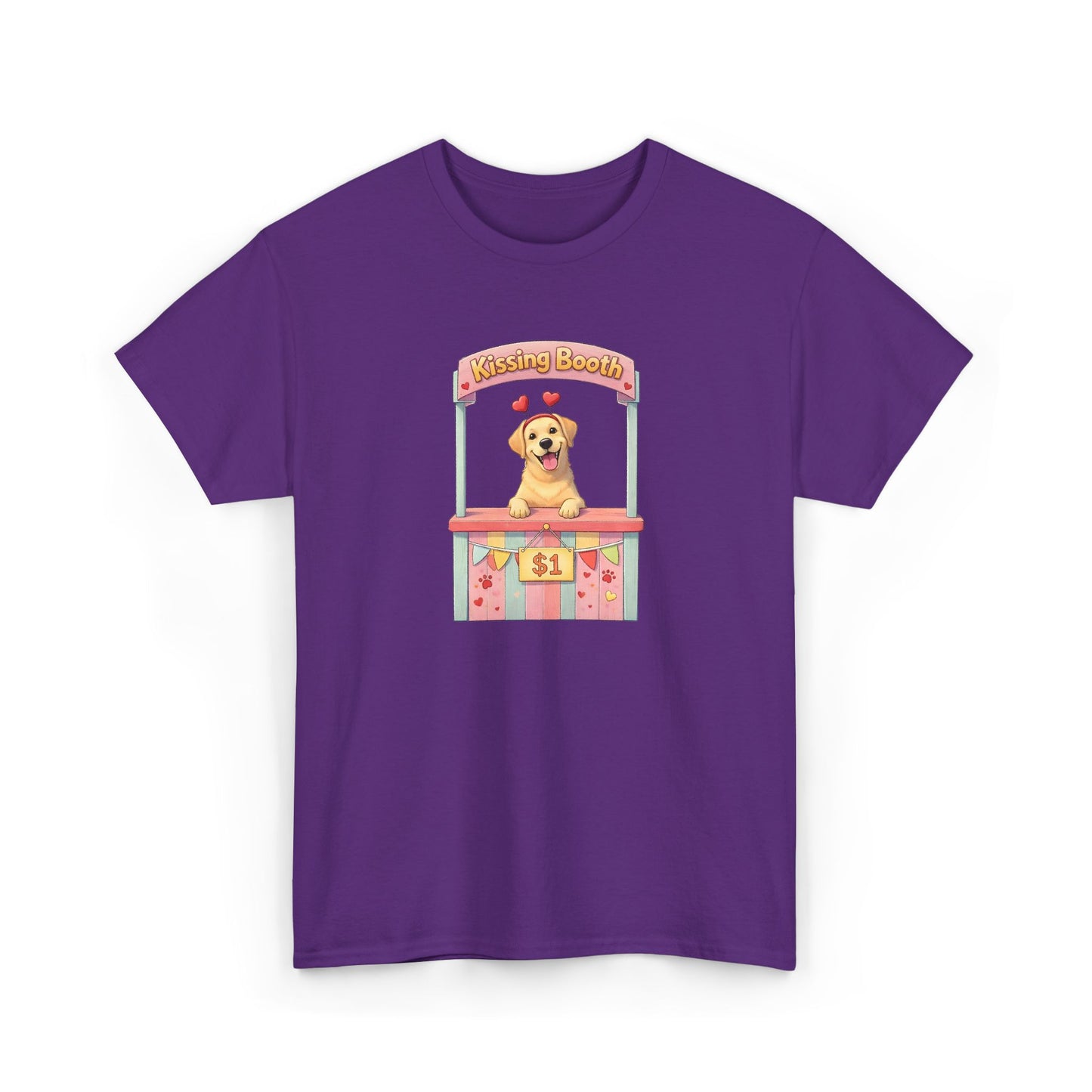 Puppy Kissing Booth - Cotton Tee